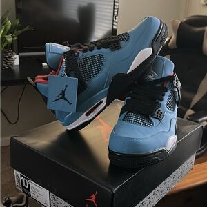 Jordan 4 Travis Scott reps